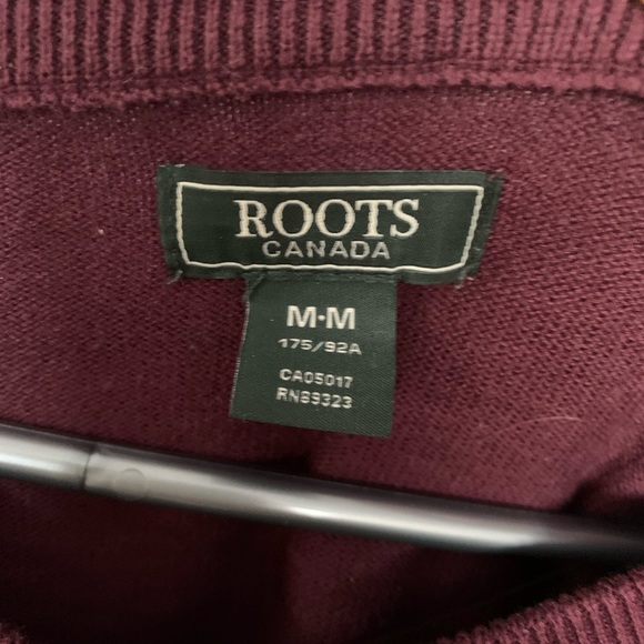 Burgundy Roots Preppy Sweater - Picture 3 of 5